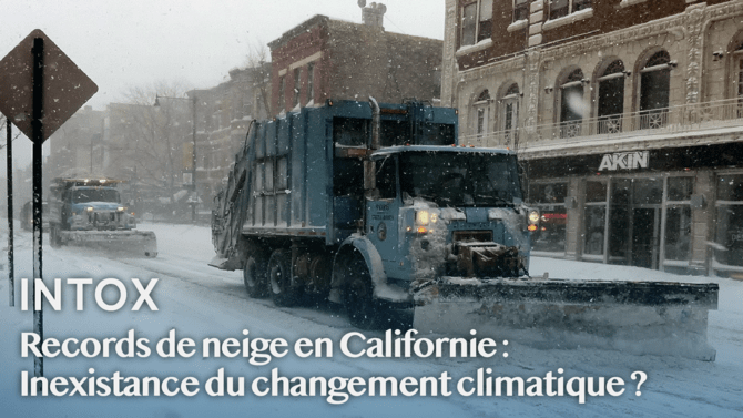 Records d'enneigement en Californie, preuve de l'inexistence du changement climatique ?