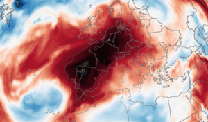 Anomalie des températures à 850 hPa en début de semaine prochaine. © Météo-Contact